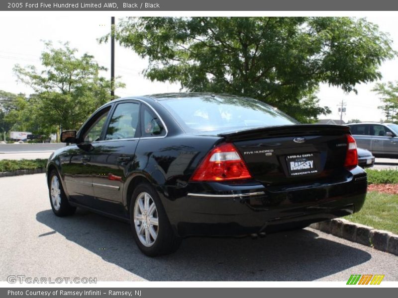 Black / Black 2005 Ford Five Hundred Limited AWD