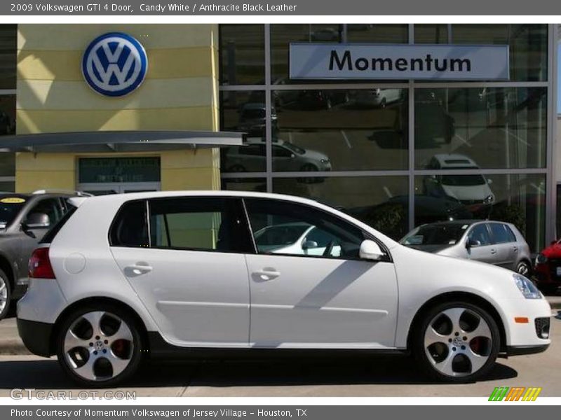 Candy White / Anthracite Black Leather 2009 Volkswagen GTI 4 Door