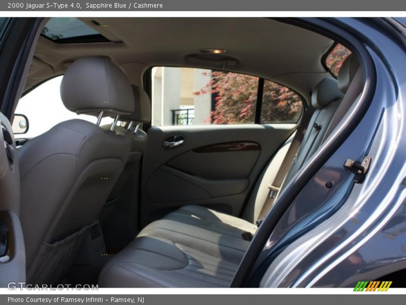 Sapphire Blue / Cashmere 2000 Jaguar S-Type 4.0