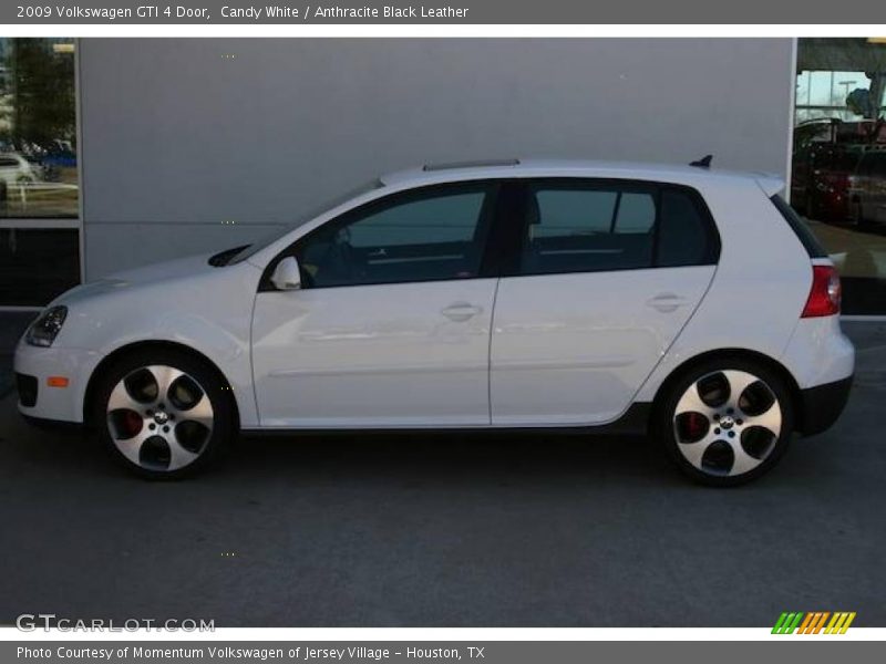 Candy White / Anthracite Black Leather 2009 Volkswagen GTI 4 Door