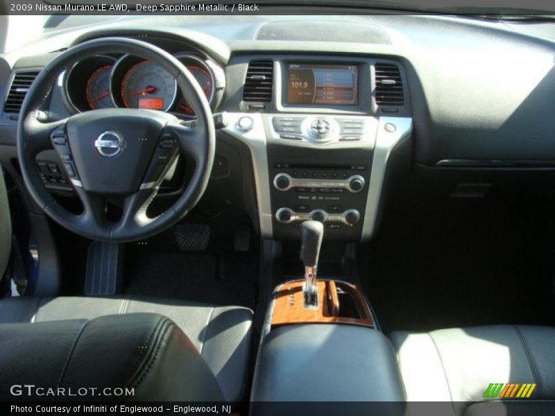 Deep Sapphire Metallic / Black 2009 Nissan Murano LE AWD