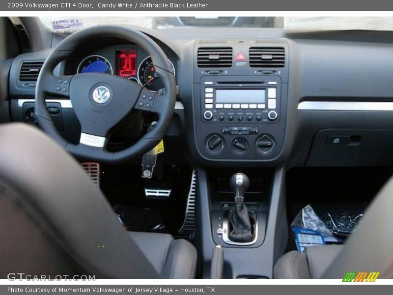 Candy White / Anthracite Black Leather 2009 Volkswagen GTI 4 Door