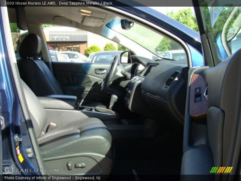 Deep Sapphire Metallic / Black 2009 Nissan Murano LE AWD