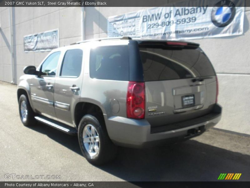 Steel Gray Metallic / Ebony Black 2007 GMC Yukon SLT