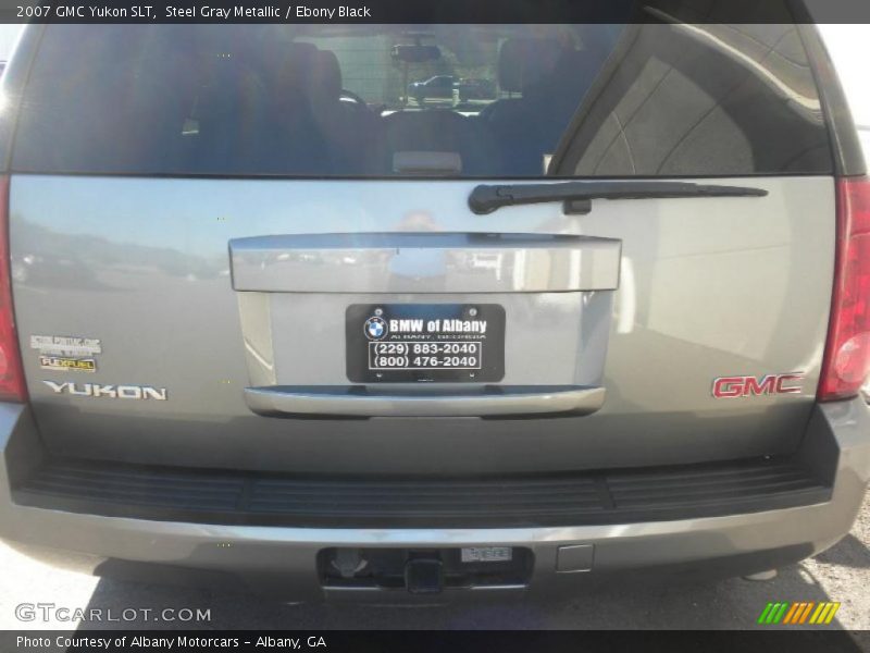 Steel Gray Metallic / Ebony Black 2007 GMC Yukon SLT