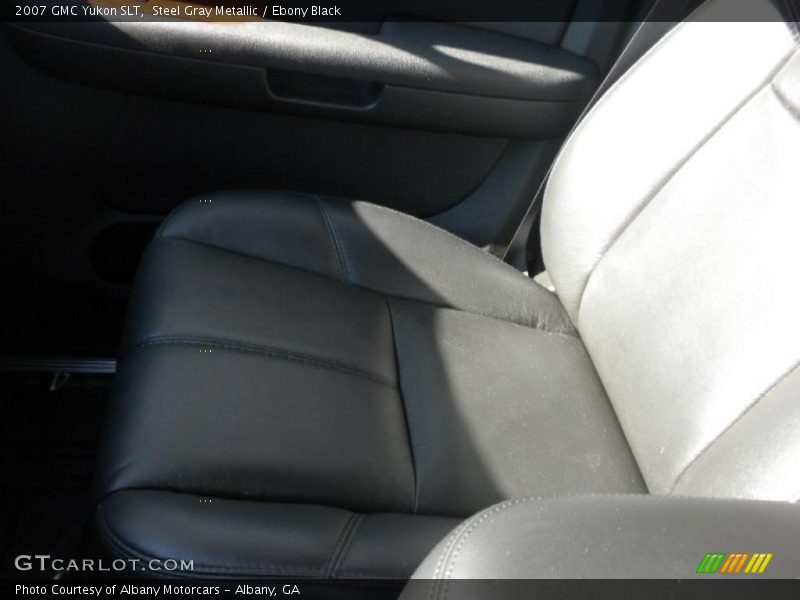 Steel Gray Metallic / Ebony Black 2007 GMC Yukon SLT