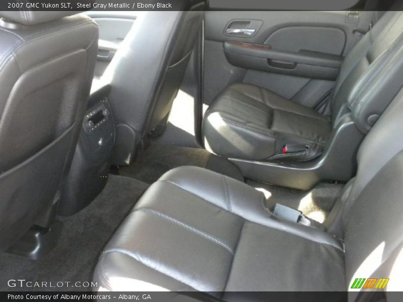 Steel Gray Metallic / Ebony Black 2007 GMC Yukon SLT