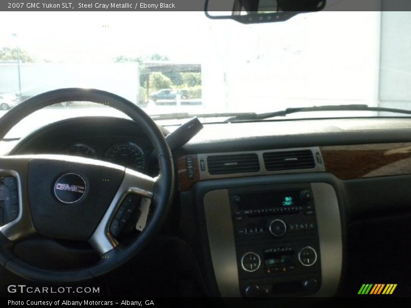Steel Gray Metallic / Ebony Black 2007 GMC Yukon SLT