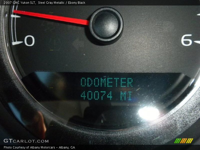 Steel Gray Metallic / Ebony Black 2007 GMC Yukon SLT
