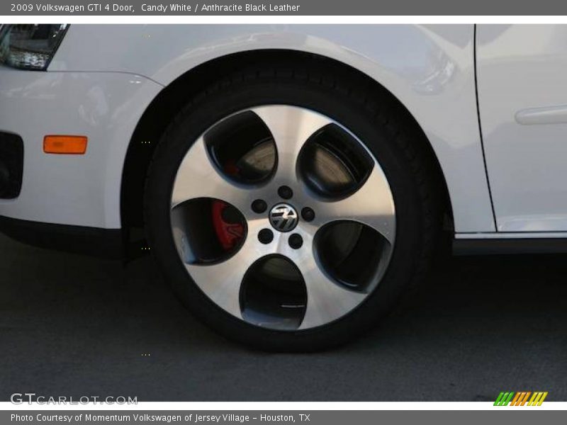 Candy White / Anthracite Black Leather 2009 Volkswagen GTI 4 Door