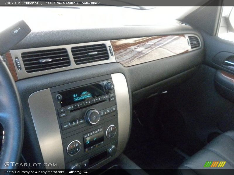 Steel Gray Metallic / Ebony Black 2007 GMC Yukon SLT