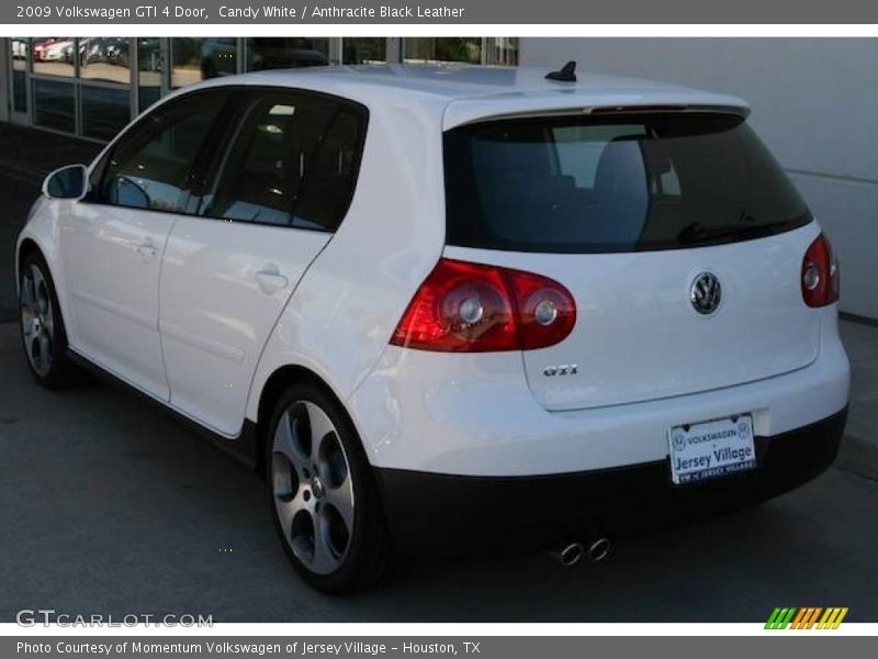 Candy White / Anthracite Black Leather 2009 Volkswagen GTI 4 Door