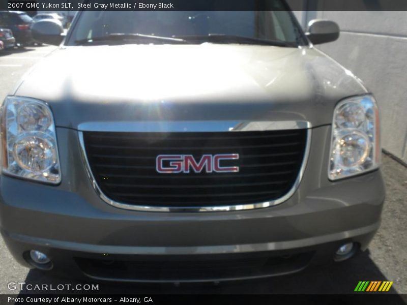 Steel Gray Metallic / Ebony Black 2007 GMC Yukon SLT