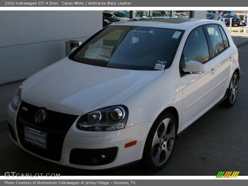 Candy White / Anthracite Black Leather 2009 Volkswagen GTI 4 Door