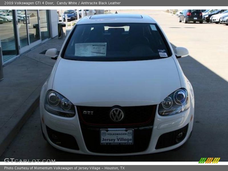 Candy White / Anthracite Black Leather 2009 Volkswagen GTI 4 Door