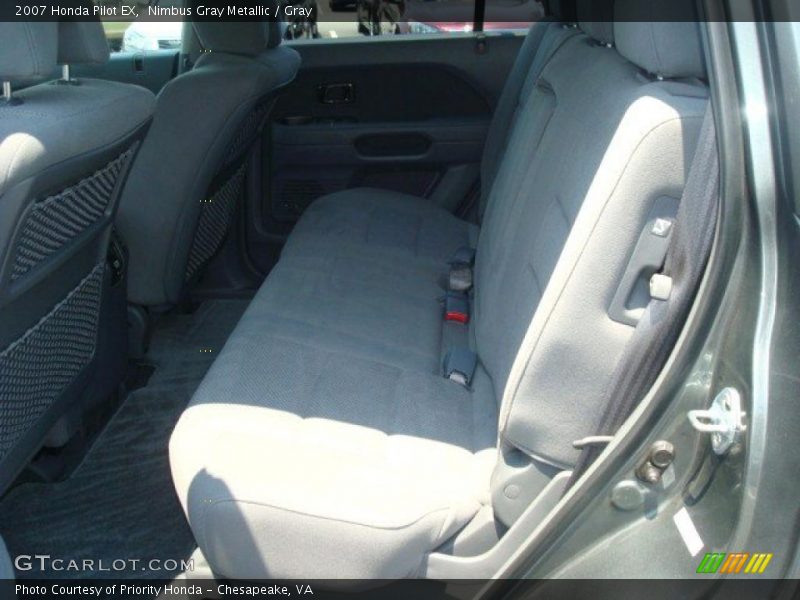 Nimbus Gray Metallic / Gray 2007 Honda Pilot EX
