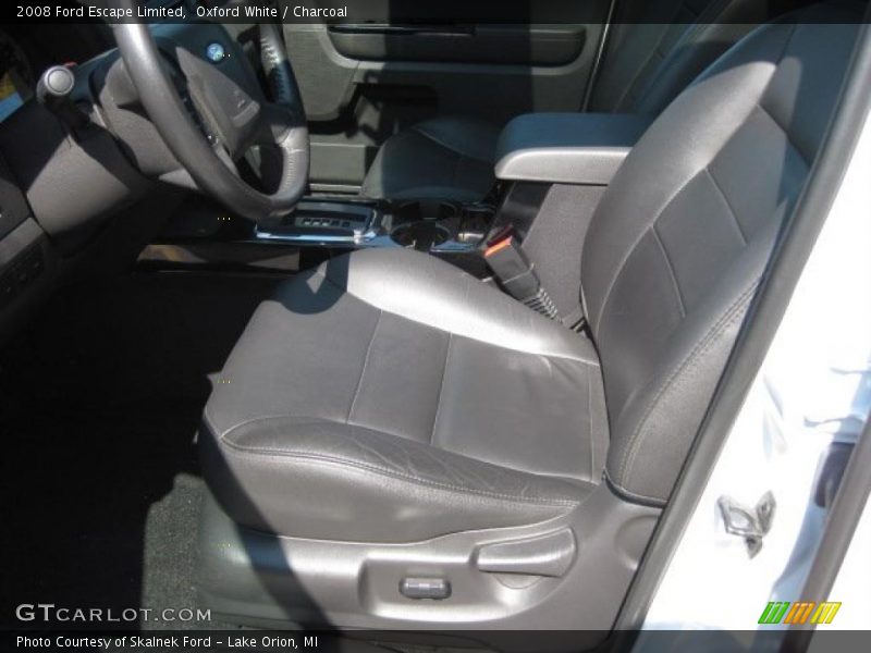 Oxford White / Charcoal 2008 Ford Escape Limited