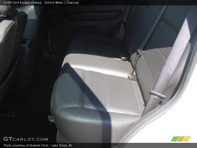 Oxford White / Charcoal 2008 Ford Escape Limited