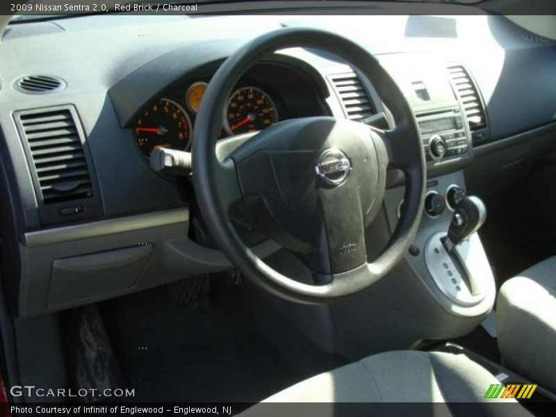 Red Brick / Charcoal 2009 Nissan Sentra 2.0
