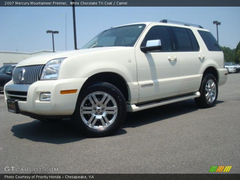 White Chocolate Tri Coat / Camel 2007 Mercury Mountaineer Premier