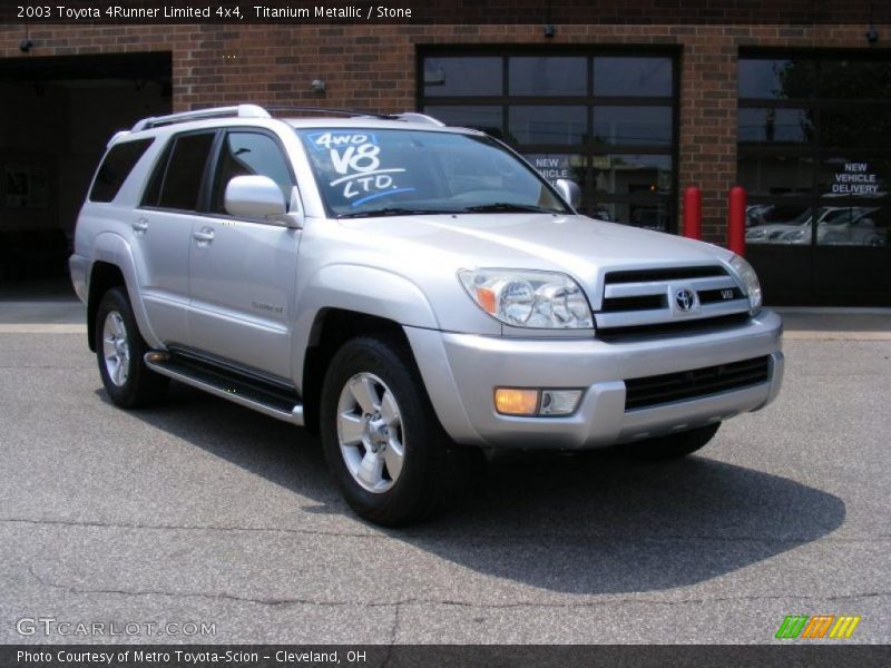 Titanium Metallic / Stone 2003 Toyota 4Runner Limited 4x4