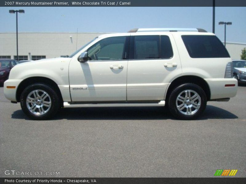 White Chocolate Tri Coat / Camel 2007 Mercury Mountaineer Premier
