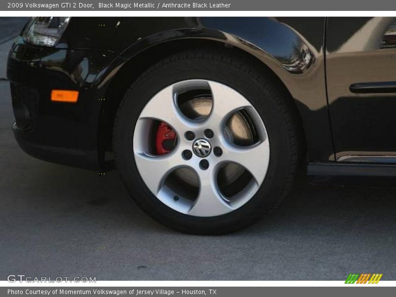 Black Magic Metallic / Anthracite Black Leather 2009 Volkswagen GTI 2 Door