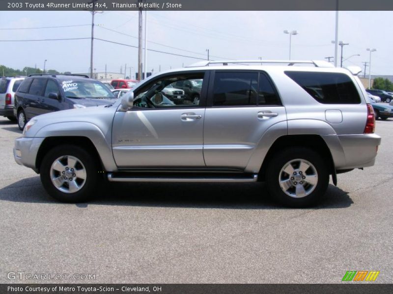 Titanium Metallic / Stone 2003 Toyota 4Runner Limited 4x4