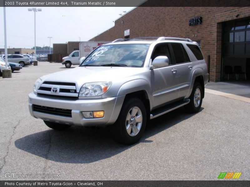 Titanium Metallic / Stone 2003 Toyota 4Runner Limited 4x4
