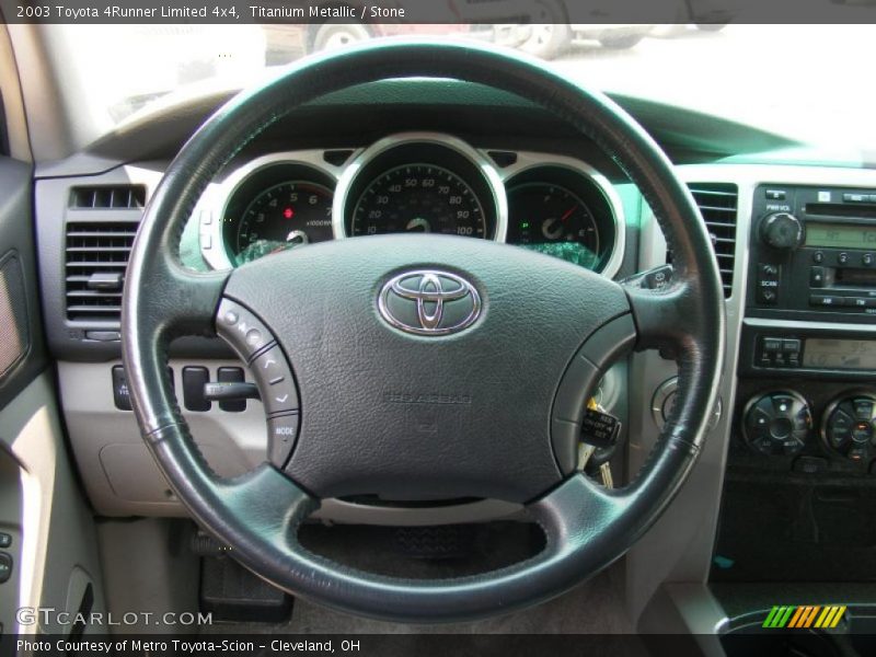 Titanium Metallic / Stone 2003 Toyota 4Runner Limited 4x4