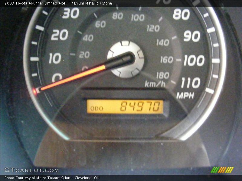 Titanium Metallic / Stone 2003 Toyota 4Runner Limited 4x4