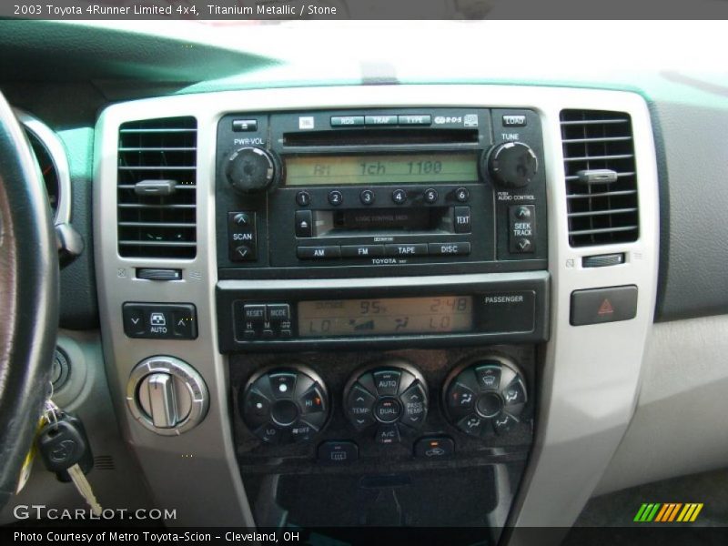 Titanium Metallic / Stone 2003 Toyota 4Runner Limited 4x4