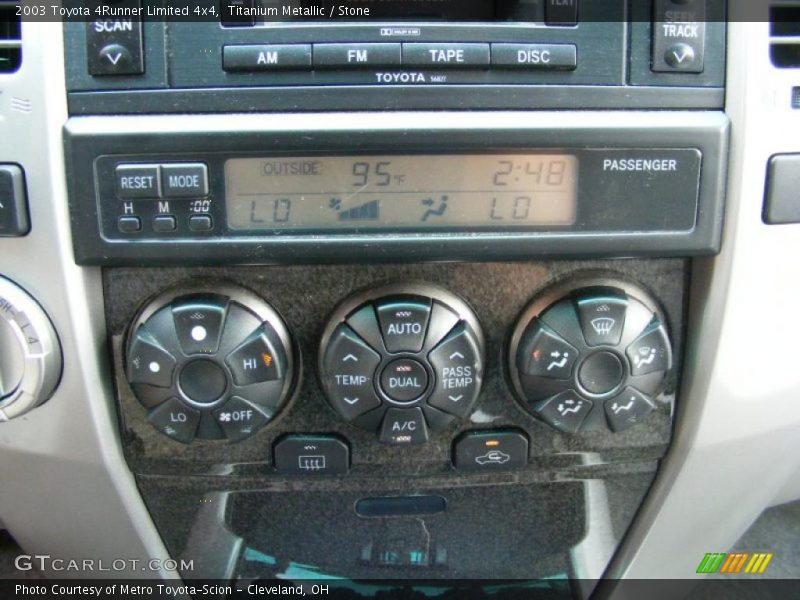 Titanium Metallic / Stone 2003 Toyota 4Runner Limited 4x4