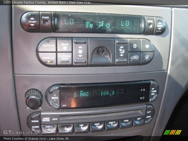 Brilliant Black / Dark Slate Gray 2005 Chrysler Pacifica Touring