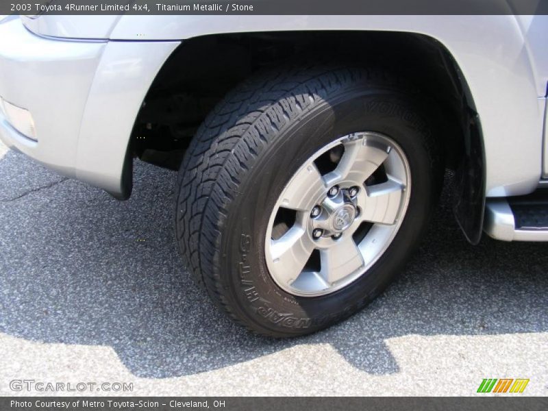 Titanium Metallic / Stone 2003 Toyota 4Runner Limited 4x4