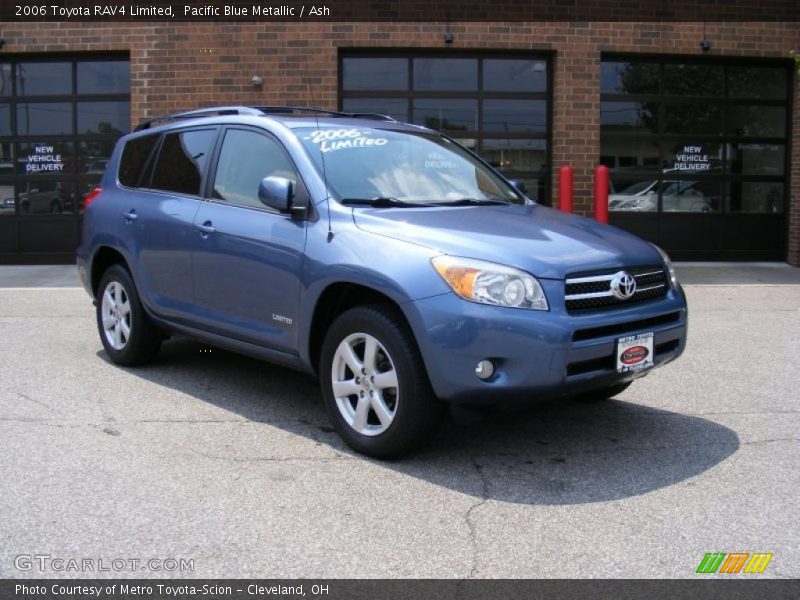 Pacific Blue Metallic / Ash 2006 Toyota RAV4 Limited