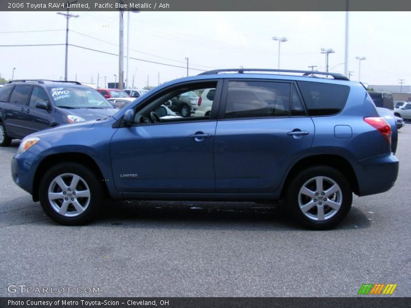 Pacific Blue Metallic / Ash 2006 Toyota RAV4 Limited