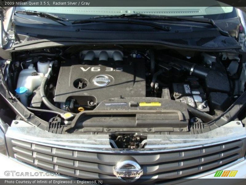 Radiant Silver / Gray 2009 Nissan Quest 3.5 S