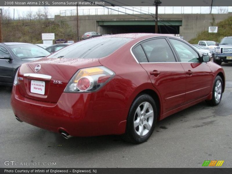 Sonoma Sunset Metallic / Blond 2008 Nissan Altima 2.5 SL