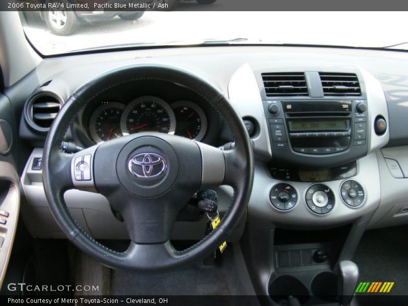 Pacific Blue Metallic / Ash 2006 Toyota RAV4 Limited