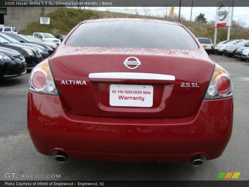 Sonoma Sunset Metallic / Blond 2008 Nissan Altima 2.5 SL