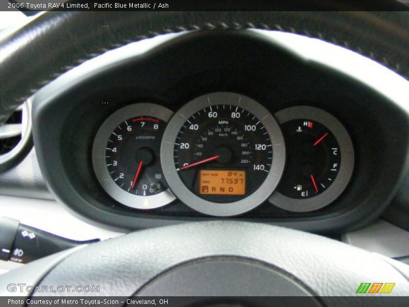 Pacific Blue Metallic / Ash 2006 Toyota RAV4 Limited