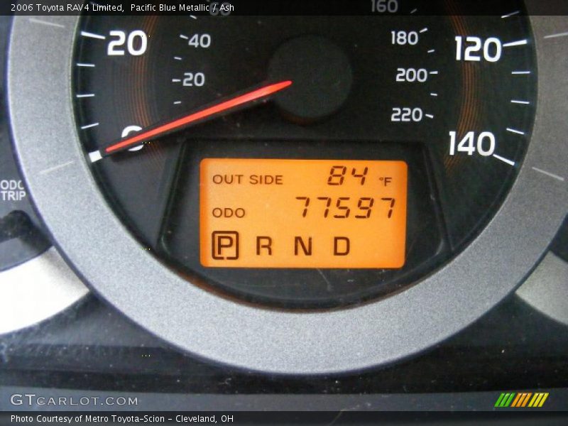 Pacific Blue Metallic / Ash 2006 Toyota RAV4 Limited