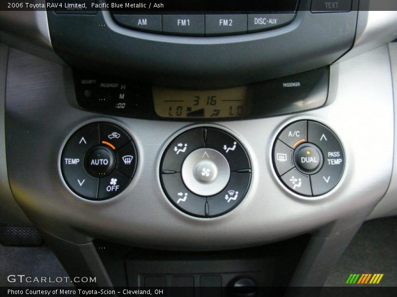 Pacific Blue Metallic / Ash 2006 Toyota RAV4 Limited