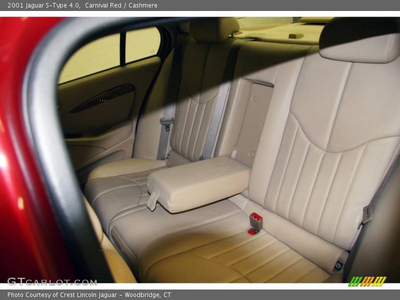 Carnival Red / Cashmere 2001 Jaguar S-Type 4.0