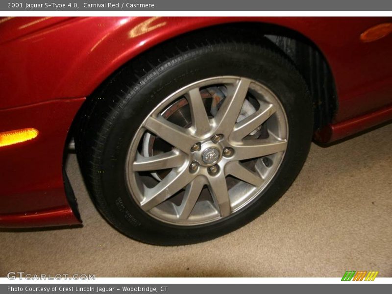 Carnival Red / Cashmere 2001 Jaguar S-Type 4.0