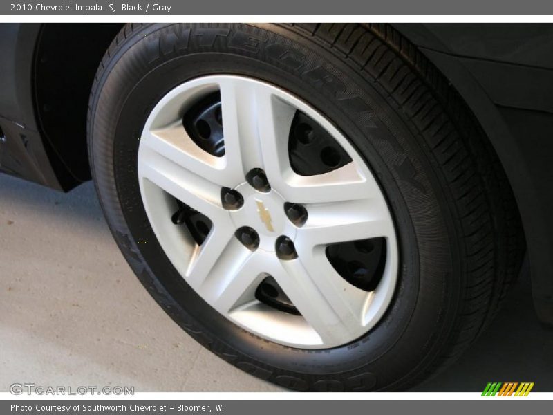 Black / Gray 2010 Chevrolet Impala LS