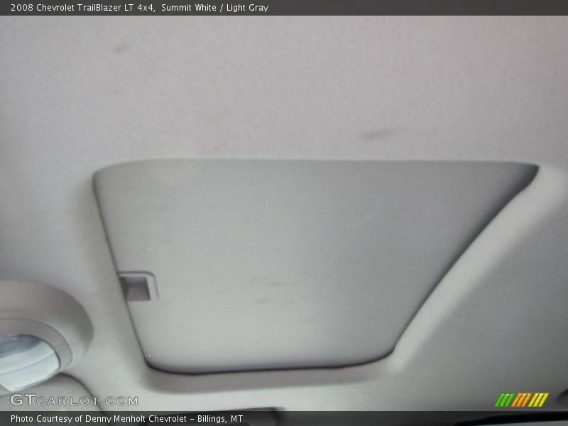 Summit White / Light Gray 2008 Chevrolet TrailBlazer LT 4x4