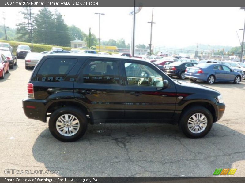 Black / Pebble 2007 Mercury Mariner Premier 4WD