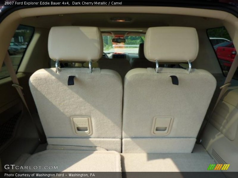 Dark Cherry Metallic / Camel 2007 Ford Explorer Eddie Bauer 4x4